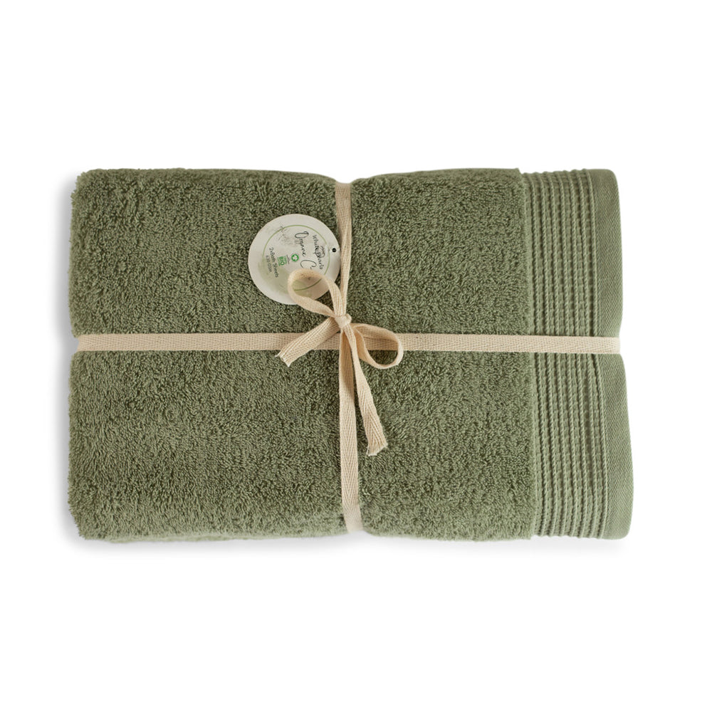 Organic Hand Towel (Pack of 2) - Cotton & Co